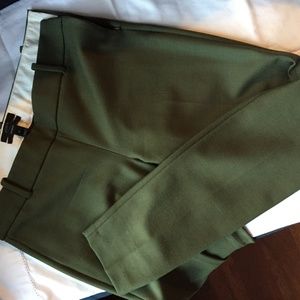 J. Crew Minnie Pant Olive Green Size 0